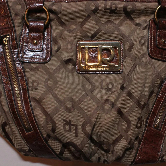 Limea Rosetti Brown Shoulder Purse - Picture 8 of 12